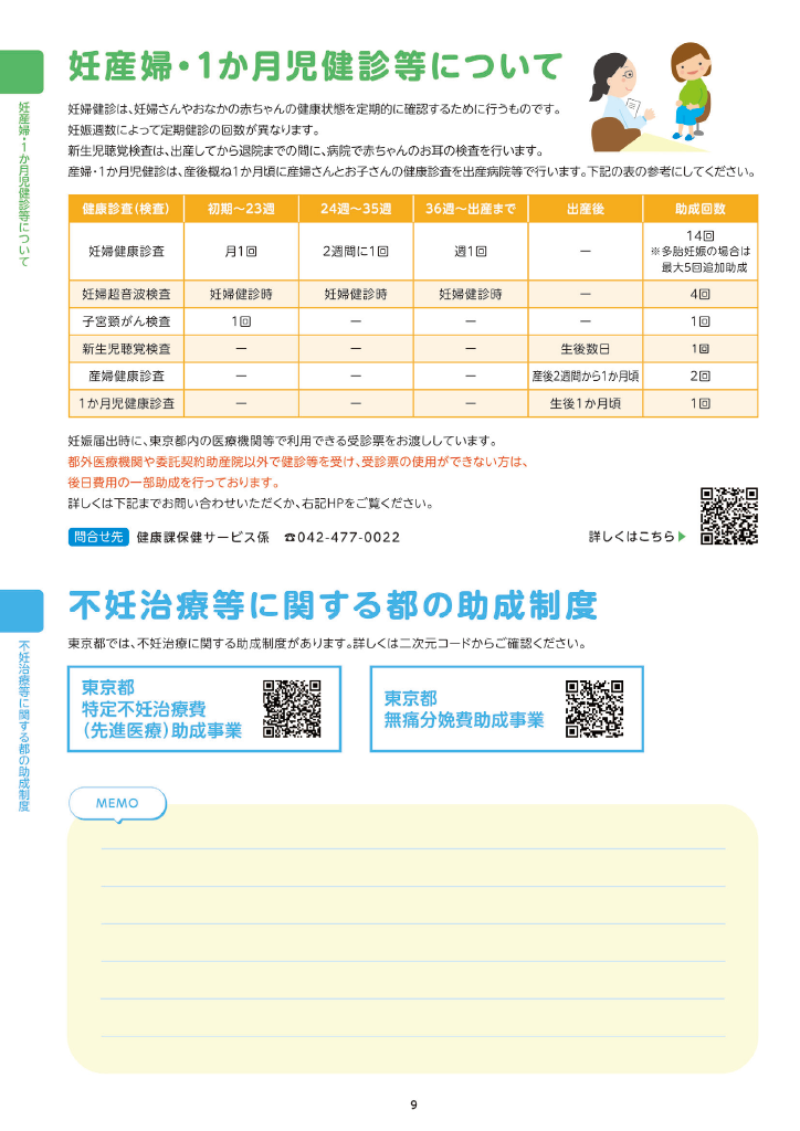 東久留米市子育て便利帳 ページ11